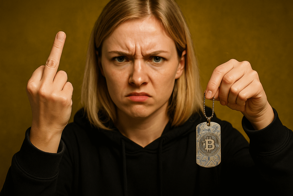 Crypto Anarchy SteelTag